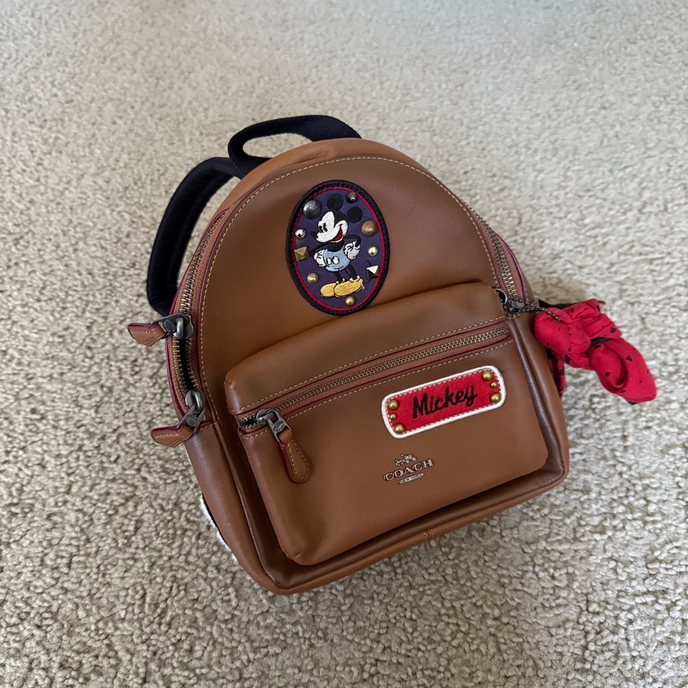 Coach Disney Mickey Mouse Mini Backpack
